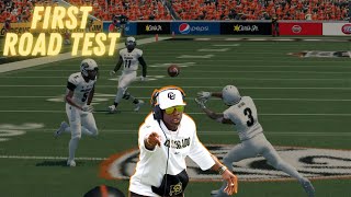 Road To Glory First True Road Test College Football Revamped NCAA 14 Mod [upl. by Anicnarf]