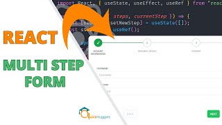 MultiStep Form with React and Tailwind CSS Customizable [upl. by Haslett945]