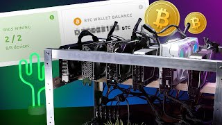 REICH durch BITCOIN MINING 4 Monate Selbstexperiment [upl. by Coppinger355]