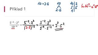 Pravidla pro počítání s mocninami 22 [upl. by Atoel]