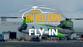 HAI HELIEXPO 2024 FlyIn [upl. by Ahseinod]