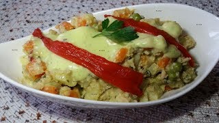 Especial 1000 suscriptores Ensaladilla rusa con falso atún vegana Gracias [upl. by Salkin647]