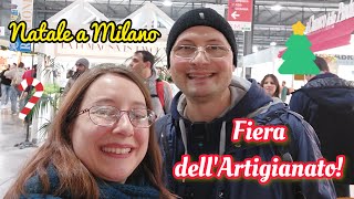 FIERA DELLARTIGIANATO Mercatini di Natale a Milano con noi [upl. by Anide]