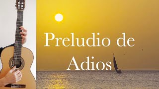 Preludio de adios A Montes Performance Tutorial with sheet and Tab [upl. by Enilhtak]