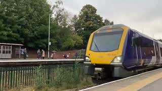 Northern Rail Class 195 Civity toots the horn at Crossgates station [upl. by Nosna896]