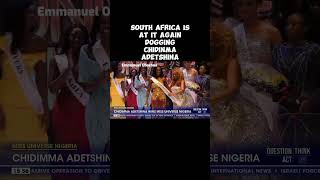 Nigeria SouthAfrica Xenophobia MissUniverse ChidinmaAdetshina [upl. by Stirling]