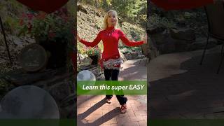 EASY Step to Begin Belly Dancing SHORT Tutorial [upl. by Neenaej]