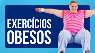 Melhores Exercícios para OBESOS  Treinamento para combater a obesidade e perder peso com saúde [upl. by Cima]