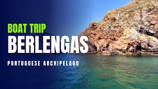 boattrip lisbonportugaltravelguidetravel lisbonportugaltravelguide Berlengas peniche [upl. by Hgielek960]