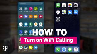 How To Turn On WiFi Calling for iPhone and Android  TMobile [upl. by Odom393]