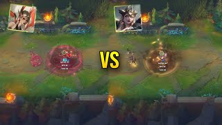 Risen Legend Leblanc vs Coven Leblanc Skin Comparison  League of Legends [upl. by Byrne]