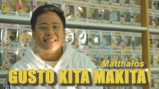 Matthaios  Gusto Kita Makita Official Lyric Video [upl. by Nonnahsed]