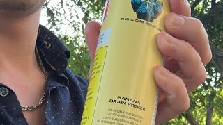 LIVE Product Review New Tilray XMG Banana Brain Freeze Beverage [upl. by Rogerson]