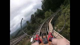 Fort Fun Abenteuerland Sommerrodelbahn Trapper SLIDER [upl. by Josler190]