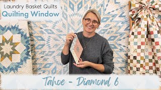 Easy How To Make 45 Degree Diamonds for Traditional American Quilt  NO Y SEAMS Tahoe  Diamond 6 [upl. by Alasteir]