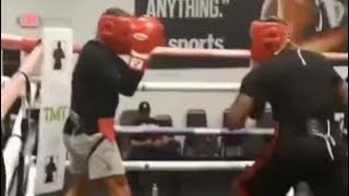 WOW Gervonta Tank Davis LEAKS Shawn Porter SPARRING details “I BEAT his … over 147 lbs” [upl. by Airetal]