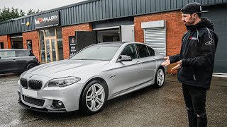 REMAPPING amp WRAPPING A BMW 520D [upl. by Znerol]