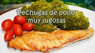 Pechugas de pollo MUY JUGOSAS pollo al limon [upl. by Roumell]