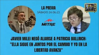 Milei La Rompió en Radio Mitre  MileiTV [upl. by Sabah]