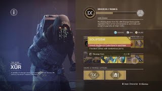 Destiny 2 Xur Loot quot1November2024quot [upl. by Josefa]