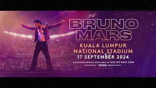 Bruno Mars Live in Kuala Lumpur 17 September 2024 [upl. by Lesoj]