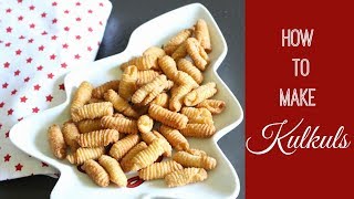 How to make Kulkuls  Stepbystep Kulkuls recipe  Goan Christmas Sweets  Kuswar recipes [upl. by Atsugua915]