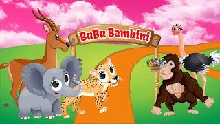 Versi degli animali per bambini piccoli  Gli animali dello ZOO in inglese [upl. by Uranie567]