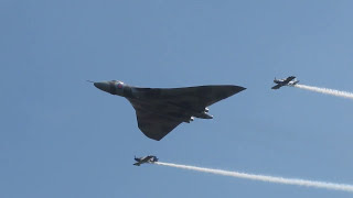 006 Avro Vulcan B Mk2 XH558 amp RV8tors display at RAF Cosford Air Show with official commentary [upl. by Jaquenette]