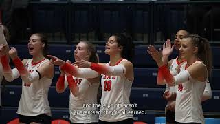 2023 Hope College Volleyball Postseason Highlights [upl. by Ocirederf]