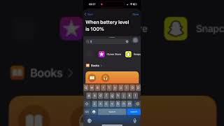 57 How To Set Alarm When Battery Is Full iPhone [upl. by Flinn]