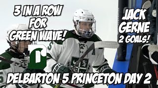 Delbarton 5 Princeton Day 2  Ice Hockey highlights [upl. by Kensell]