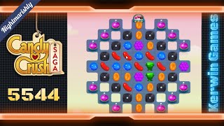 Candy Crush Saga Level 5544  Nightmarishly Hard Level  No Boosters [upl. by Cutter]