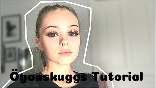 ÖGONSKUGGS TUTORIAL  Svenska [upl. by Labotsirhc]