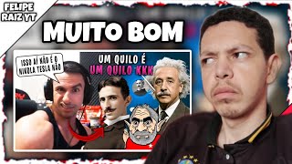 SUPER XANDÃO ESTOMPANDO as IAS do ALBER EINSTEIN LULE e NIKOLA TESLA FAJUTO KKKKKKKKKKKKK  REACT [upl. by Underwood]