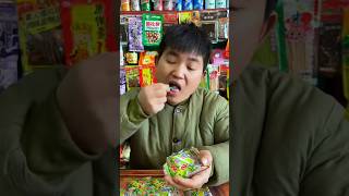 ASMR AMERICAS ORIGINAL DUBBLE BUBBLE GUM🍫  EATING  Breakfast shorts funny [upl. by Owen]