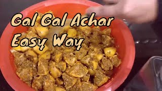 Gal Gal Ka Achar Easiest Way  गल गल का अचार बनाने का सबसे आसान तरीका [upl. by Feeney705]