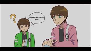 ben del chaquetrix y ben del omnitrix se conocen [upl. by Ynnavoj]