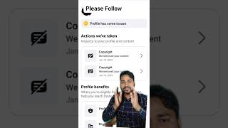 Facebook par Profile has some issues kyo ata hai  ise kaise hataye facebook facebookissues [upl. by Tattan]