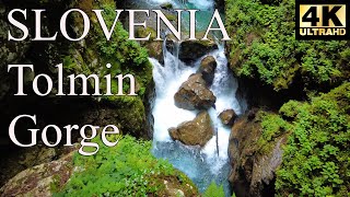 Tolmin Gorge Slovenia Defileul Tolmin Slovenia [upl. by Aiem520]