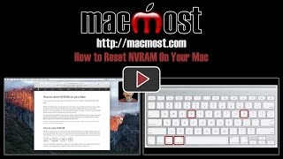 How to Reset NVRAM On Your Mac 1397 [upl. by Harper747]