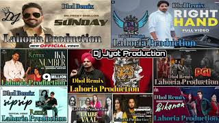 New December 2023 Nonstop Mashup Bhangra New Dhol Remix Punjabi Songs Dj Jyot By Lahoria Production [upl. by Flosser]