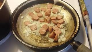 My sausage sauerkraut and potatoes [upl. by Iretak]