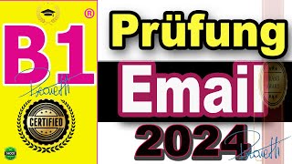 B1 Prüfung  Email ÜbungssatzGAST DTZ 2024 TEST deutschlernen deutschlandlearngerman [upl. by Heshum]