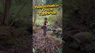 Easy 3 Step  NUNCHAKU TRICKS tutorial martialarts nunchaku karate [upl. by Adnawak103]