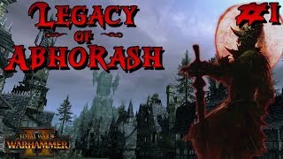 Legacy of Abhorash 1 Blood Dragon Vampire Challenge Campaign  Total War Warhammer 2 [upl. by Festus]