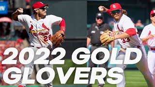 2022 Cardinals Gold Glove Winner Highlights  St Louis Cardinals [upl. by Nalorac227]