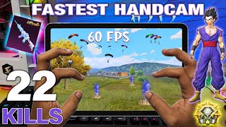 😨OMG  fastest 6 finger gameplay iPad air 4  60 fps device  PUBG Mobile  bgmi pubg [upl. by Ruckman]