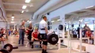 Olaf Tufte  190kg8 i marklyft [upl. by Ocire]