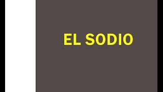 EL SODIO [upl. by Uok885]