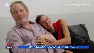 Silvia uccisa indagato il compagno  La Vita in diretta 13112024 [upl. by Nivrehs]